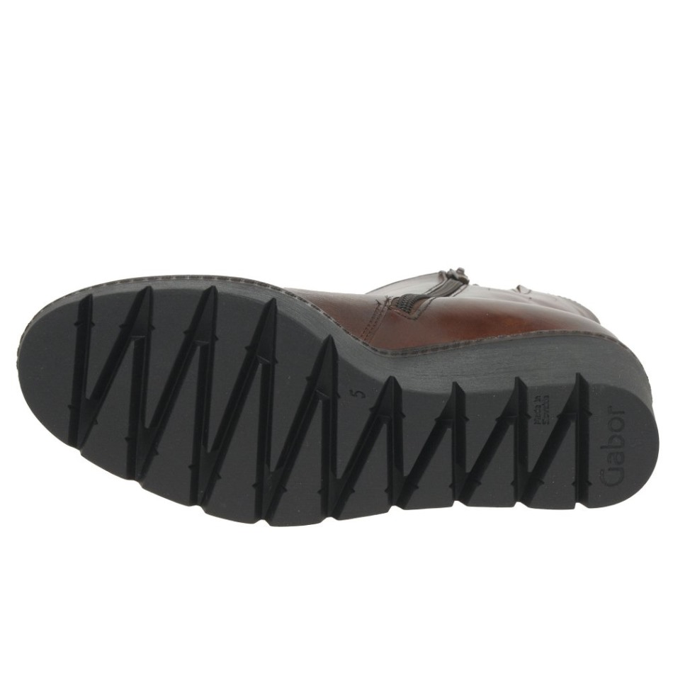 Gabor Sattel | Bottines à Talon Compensé épais Utopia Exclusives Pour Femmes